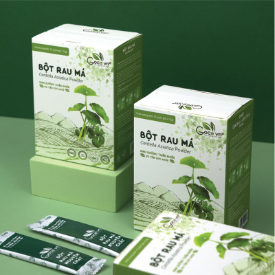 Combo Thanh nhiệt, Giảm mụn (1 hộp Bột diếp cá 72g, 1 hộp Bột rau má 72g, 1 hộp Trà diếp cá túi lọc 40g)