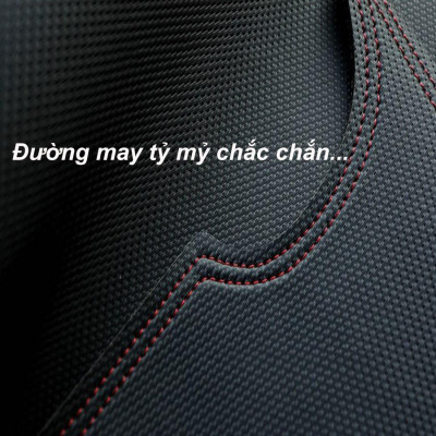 Thảm Taplo da vân cacbon KIA MORNING đời 2015-2021 Form màn hình củ cao cấp, chống nóng, chống trơn trượt