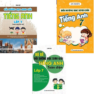 Combo Bồi Dưỡng Học Sinh Giỏi Tiếng Anh Lớp 7 (Bộ 3 Cuốn) 