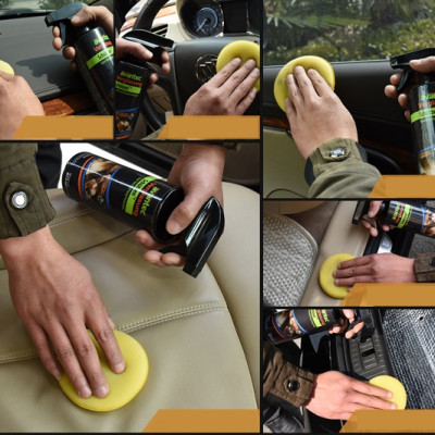 Dung dịch tẩy đồ da trên xe hơi trên đệm ghế