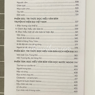 Sách Tài Liệu Đọc Hiểu Văn Bản (Dành Cho Học Sinh Lớp 10 - 11 - 12)