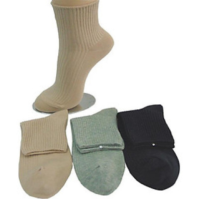 Combo 3 Đôi Vớ Học Sinh Rib Trơn Cổ Trung 2 Cylinder Zappy