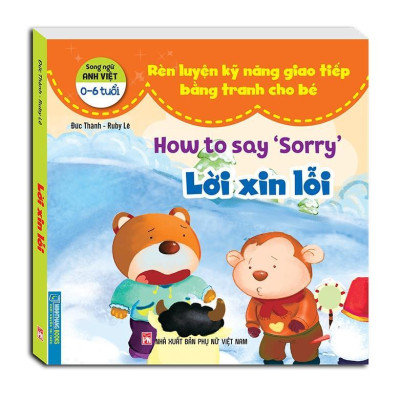Sách - Hộp Rèn Luyện Kỹ Năng Giao Tiếp Bằng Tranh Cho Bé - Song Ngữ Anh Việt - Minh Thắng