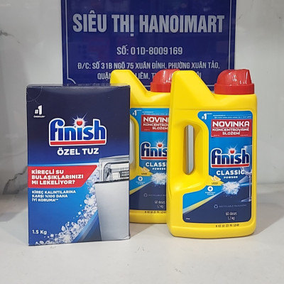 Bột Rửa bát Finish Chính Hãng