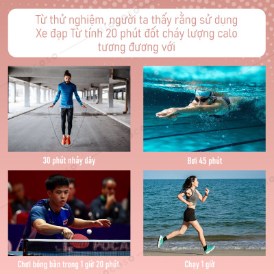Bg Xe đạp tập thể dục trong nhà Mẫu Exercise Bike: YS02 (hàng nhập khẩu)