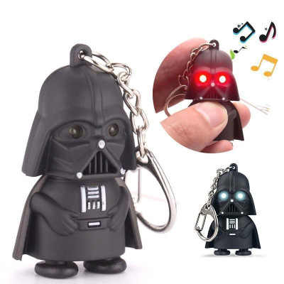 Móc Khóa Chúa Tể Bóng Tối Vader Có Led Và Âm Thanh