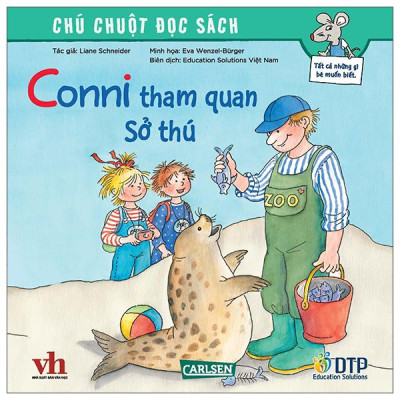 Sách - Chú Chuột Đọc Sách - Conni Tham Quan Sở Thú