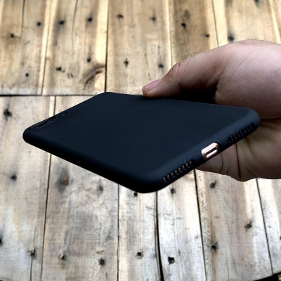 Ốp lưng dẻo mỏng màu đen dành cho iPhone 7 Plus / 8 Plus - Hàng chính hãng