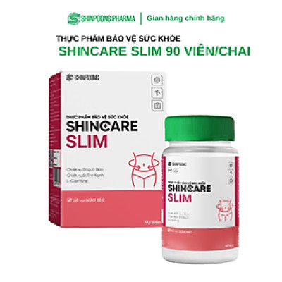 [Hộp 90 Viên] Viên uống Shincare Slim - Hỗ trợ giảm hấp thu chất béo, kiểm soát cân nặng - SHINPOONG PHARMA