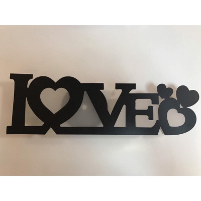 Đèn gắn tường tô điểm hình chữ LOVE -C6577 DT