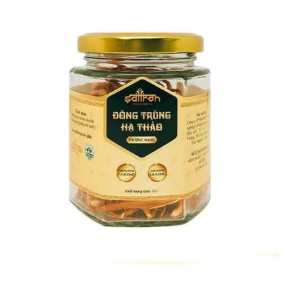 Set Quà Nhụy hoa nghệ tây Saffron kèm Trà hoa và Đông trùng hạ thảo