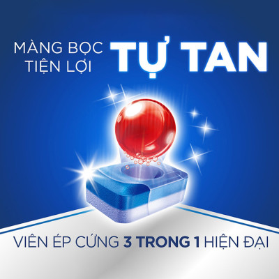Viên rửa bát Finish All in 1 max 100 viên