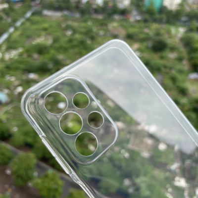 Ốp lưng silicon cho Samsung Galaxy A23 dẻo Gor Bảo vệ camera trong suốt Hàng nhập khẩu