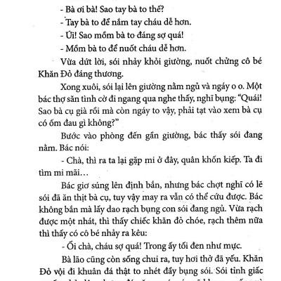 Sách - Truyện Cổ Tích Thế Giới Chọn Lọc - Cô Bé Quàng Khăn Đỏ (Tái Bản 2025)