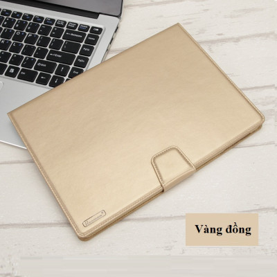 Bao da dạng ví SamSung Galaxy Tab A7 2020 T505, Tab A7 Lite hiệu Hanman có quai cài- Hàng Chính Hãng