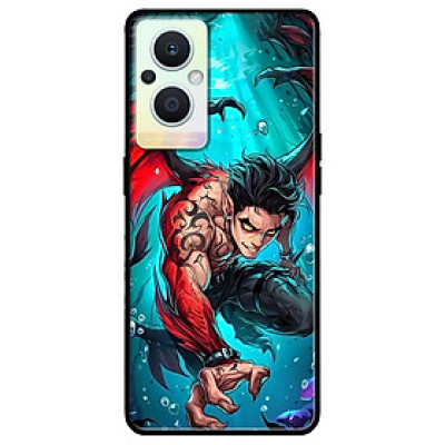 Ốp lưng cho Oppo Reno 2Z - 2F - 6Z - 7Z 5G - 8Z 5G - 8T 4G - 8T 5G - A96 5G - Anime Boy Cánh Đỏ - Hàng Chính Hãng