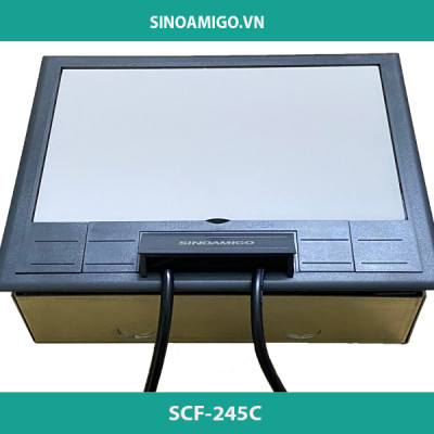 Hộp điện âm sàn nâng Sinoamigo SCF-245C, lắp 9-12 thiết bị - Hàng nhập khẩu chính hãng