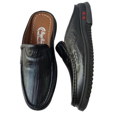 Dép Bít Đầu Nam BIGGBEN Da Bò Thật Cao Cấp SB136