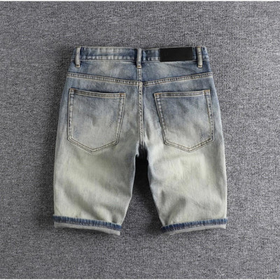 Quần short jean wash bụi phong cách Retro_Vinstage dã ngoại