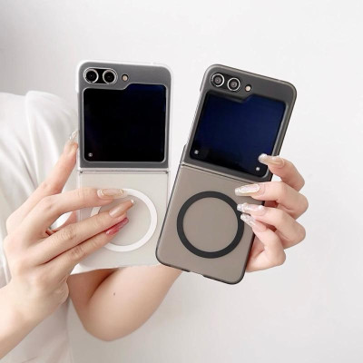 Ốp Lưng Từ Tính Cho Samsung Galaxy Z Flip 6 / Z Flip 5 Nhựa Cứng Nhám - BUM STORE GALAXY CASE