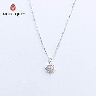  Dây chuyền bạc mặt bánh lái - Ngọc Quý Gemstones