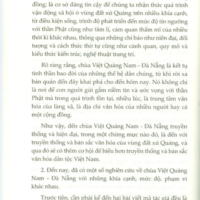 Chùa Việt Quảng Nam - Đà Nẵng Truyền Thống Và Hiện Đại (Từ Đầu Thế Kỉ XVII Đến Đầu Thế Kỉ XXI) (Sách chuyên khảo) -  Lê Xuân Thông, Đinh Thị Toan