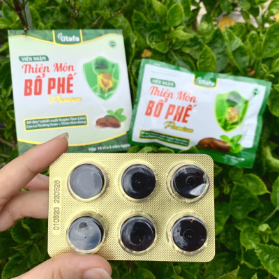 Viên ngậm Thiên Môn Bổ Phế Premium – Giúp giảm nhanh ngứa rát họng, đau họng, khản tiếng, giảm ho, bổ phế do viêm họng, viêm phế quản [Chính hãng TITAFA]  