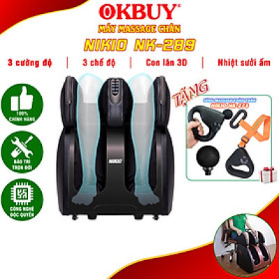 Máy massage bàn chân, bắp chân và đùi Nikio NK-289