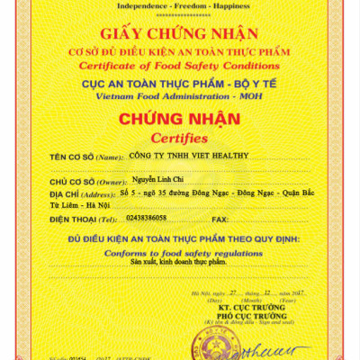 Dầu Dừa Lên Men Tách Lạnh Tinh Khiết VietHealthy 300ml