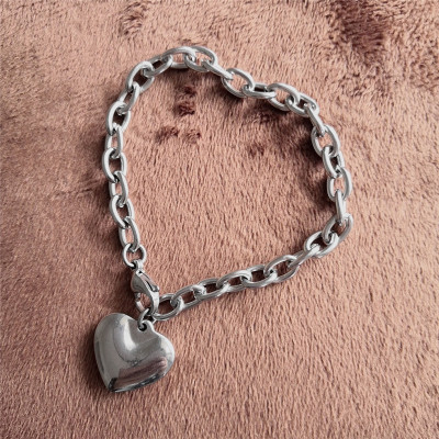 Vòng tay trái tim tình yêu tình bạn basic unisex