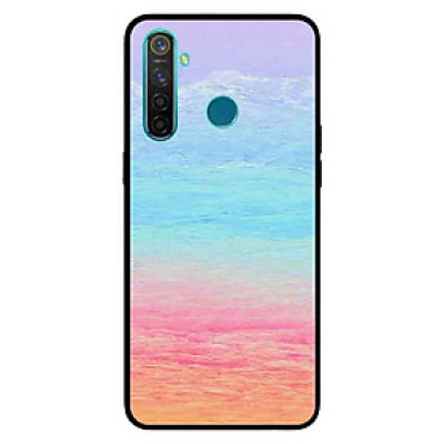 Ốp Lưng in cho Realme 5 Pro / Realme Q Mẫu NỀN ĐÁ HOA 11 - Hàng Chính Hãng