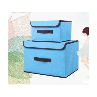 Bộ 2 Hộp Đựng Đồ Xếp Gọn Tiện Dụng Khi Đi Du Lịch, Cắm Trại