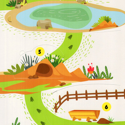  Lift-The-Flap - Lật Mở Khám Phá: First 100 Animals - 100 Từ Đầu Tiên Về Các Loài Động Vật