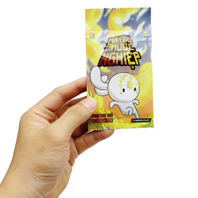 Thẻ Bài Card Bo Góc Collection Thỏ 7 Màu: Mắt Đo Phước Nghiệp (3 Cards Ngẫu Nhiên/Túi)