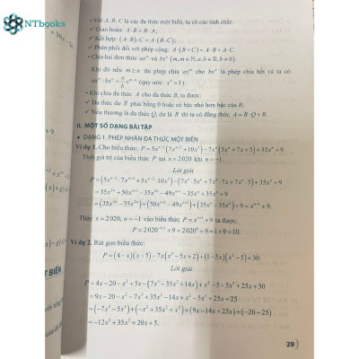 Sách Bài tập nâng cao một số chuyên đề Toán lớp 7 tập 2 (Theo chương trình giáo dục phổ thông 2018)