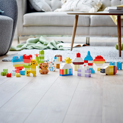 Đồ Chơi LEGO DUPLO Bộ Gạch Sáng Tạo Cho Bé 10978 120 chi tiết