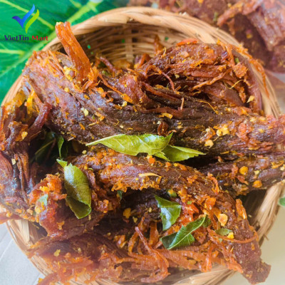 Khô Trâu Đập Lá Chanh 250g VietTin Mart