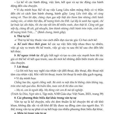 Phát Triển Kĩ Năng Làm Văn Nói Và Viết văn Tự Sự, Miêu Tả 6
