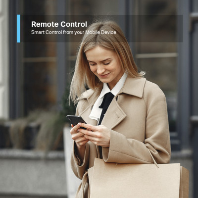 Ổ cắm Wifi thông minh TP-Link Tapo P300 - Hẹn giờ, điều khiển từ xa, 3 ổ cắm độc lập, cổng sạc nhanh 18W, tương thích Homekit - Hàng chính hãng