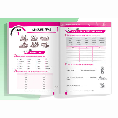 Big 4 bộ đề tự kiểm tra 4 kỹ năng Nghe - Nói - Đọc - Viết tiếng Anh (cơ bản và nâng cao) lớp 8 tập 1 (Global)