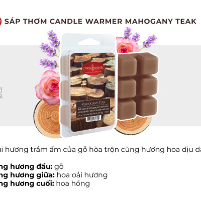 Sáp thơm Candle Warmer - Mahogany Teak