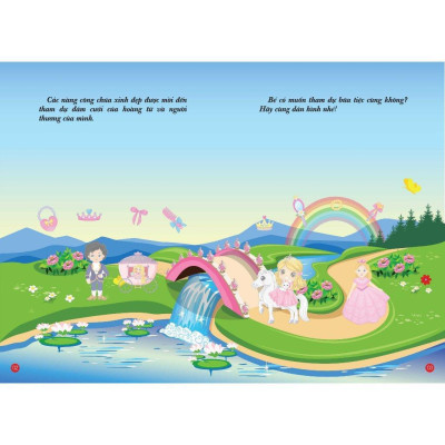 Sách - Bóc Dán Hình Thông Minh - Công Chúa Nhỏ - Little Princess - Tập 4 - Việt Thư