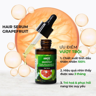 Tinh dầu dưỡng mọc tóc cao cấp độc quyền Damode Grapefruit Hair Serum chai 30ml