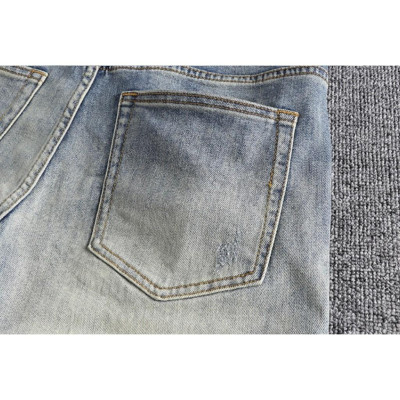 Quần short jean wash bụi phong cách Retro_Vinstage dã ngoại