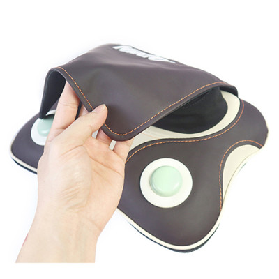 Máy (Gối) Massage Đấm Bóp Cổ Vai Gáy Nikio NK-136AC/DC - Con Lăn 3D Xoa Bóp Chuyên Sâu Kết Hợp Hồng Ngoại Trị Liệu Đau Mỏi Cổ, Hỗ Trợ Mát Xa Lưng