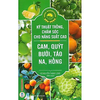Sách - Kỹ Thuật Trồng, Chăm Sóc Cho Năng Suất Cao - Cam, Quýt, Bưởi, Táo, Na, Hồng - VIETNAMBOOK