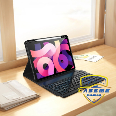 Bao da bàn phím iPad Gen 11 A16 2025 Wi Wu MK-006 – 3 trong 1 kèm bút cảm ứng - Hàng chính hãng