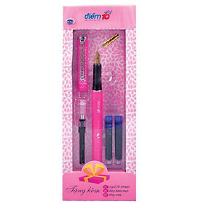 Bút máy Thiên Long Điểm 10 TP-FTC03 - Mực đen