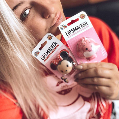 Lip Smacker - Son Disney Tsum Tsum – Chuột Minnie - Lip Smacker Disney Tsum Tsum Balm – Minnie, Strawberry Lollipop by Lip Smacker 