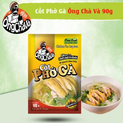 Lốc 15 Gói Cốt Phở Gà Ông Chà Và 90g (Chicken Pho Soup Base)